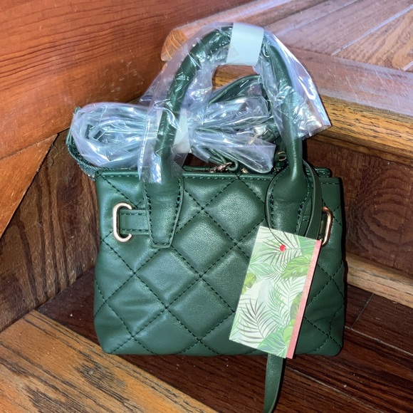 NWT Studio Badgley Mischka Quilted Mini Tote Crossbody Purse Bag - Picture 2 of 3